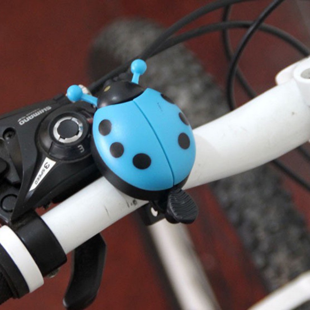 COD Bell Sepeda Model Kumbang Stainless Steel Cycling Horn - Biru