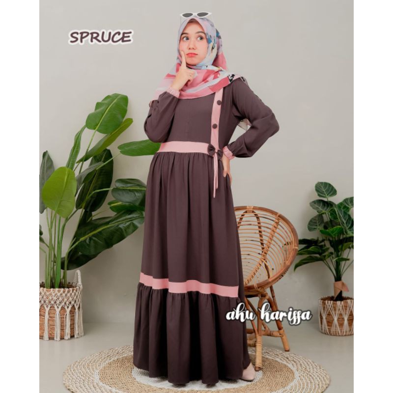 GAMIS ORIGINAL AKU KARISSA WINDY DRESS/GAMIS LEBARAN ORI