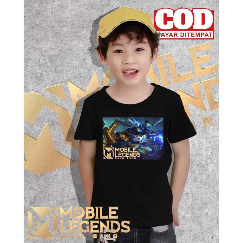 FEI FASHION / BAJU MOBILE LEGENDS ANAK LAKI LAKI|BAJU KAOS MOBILE LEGEND ANAK ESPORT FF|EVOS|RRQ|ML 