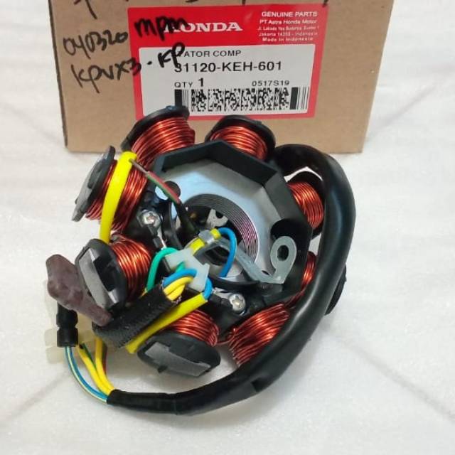 Stator comp / spul megapro hiu atau primus original baru AHM