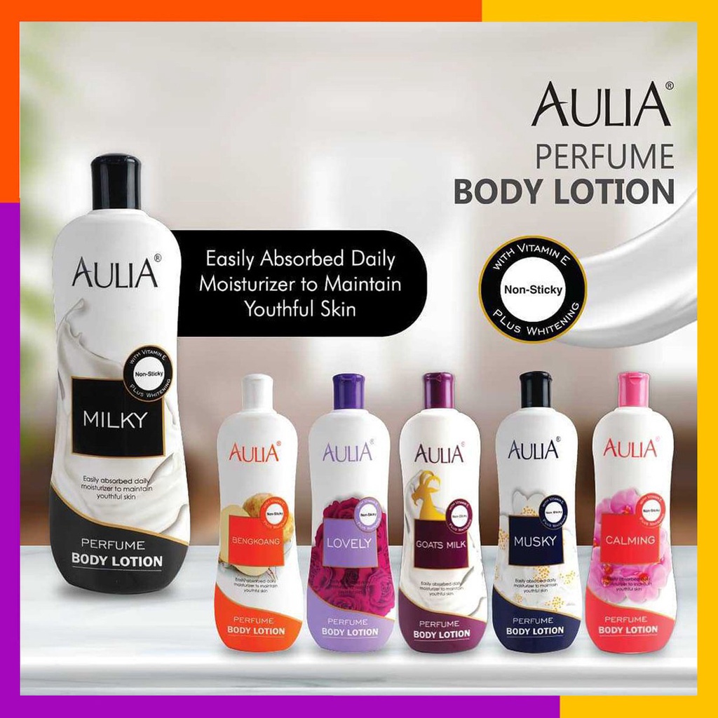 AULIA Perfume Body Lotion 600ml