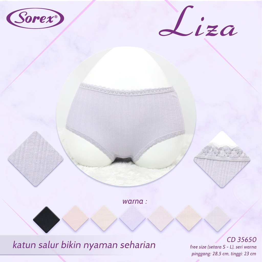 JH Celana Dalam Sorex Free Size (Sorex 35650, Sorex 31621) Seri Paling Baru Termurah