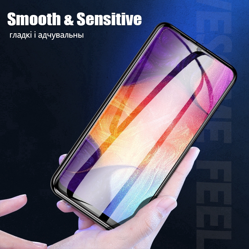 9D Tempered Glass for Realme 6i / 6 Pro Realme 5i / 5 Pro Reame 3 Pro C15 C11 C3 C2 XT Reno 4 Reno 2F Reno 3 9H Hardness Full Coverage Film BY