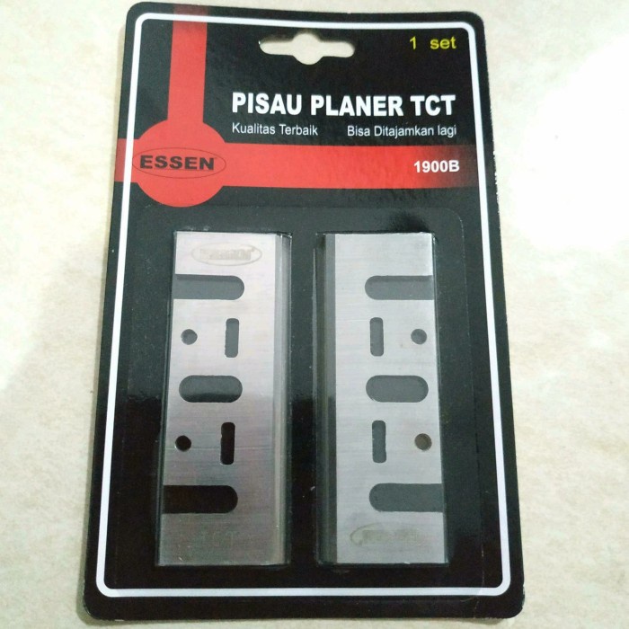 Mata Pisau Mesin Serut Planer Pasah Ketam Sugu Kayu TCT Essen