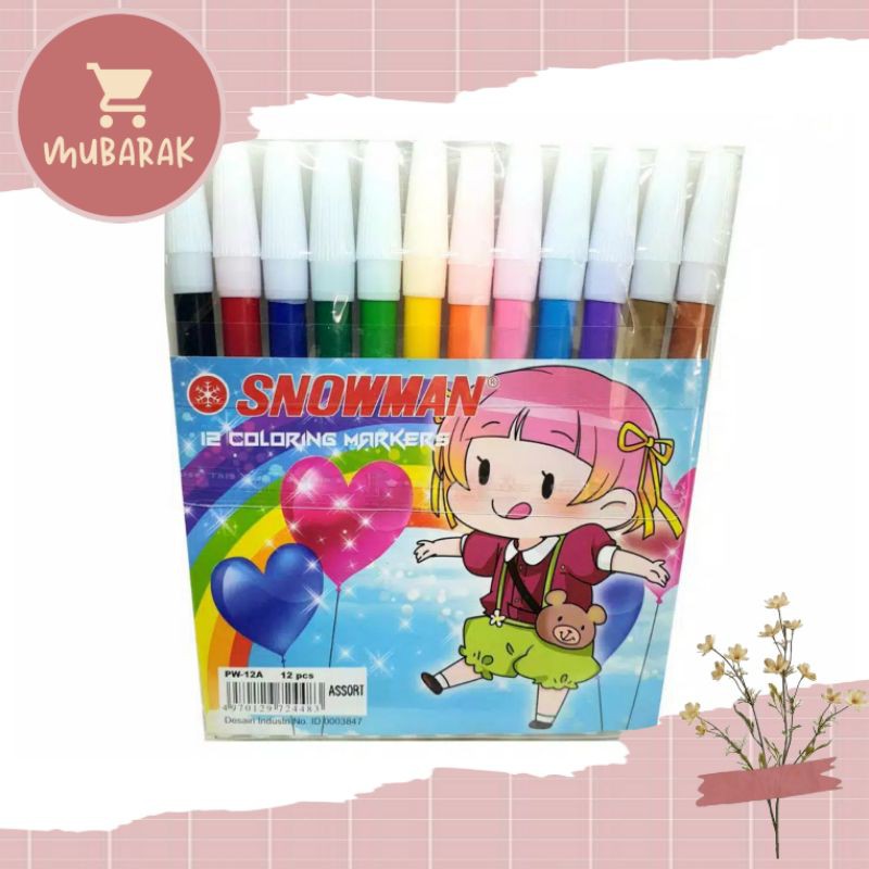 

SPIDOL WARNA AMANDA / SNOWMAN KECIL