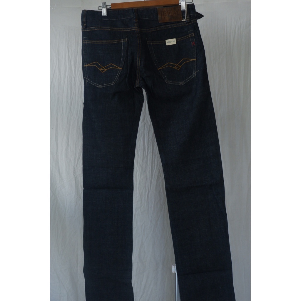 Jeans Panjang Pria Replay Navy Size 31