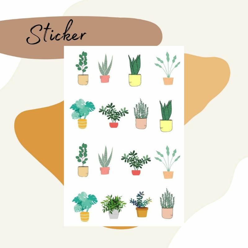 

Sticker untuk Jurnal/Planner (Custom)