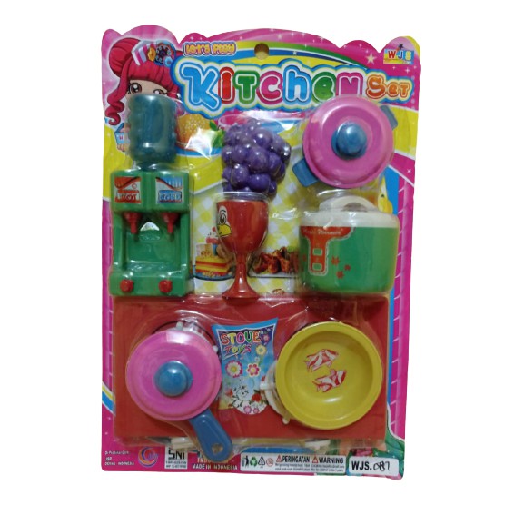 Mainan Anak Perempuan Kitchen Set Kecil Baru