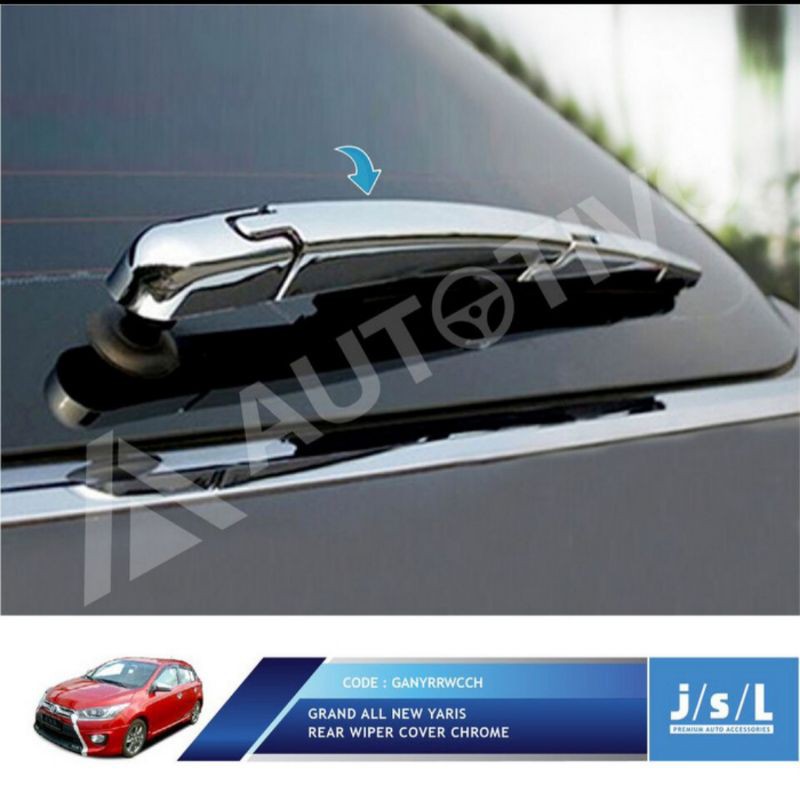 cover wiper all new Yaris/ rear wiper chrome jsl