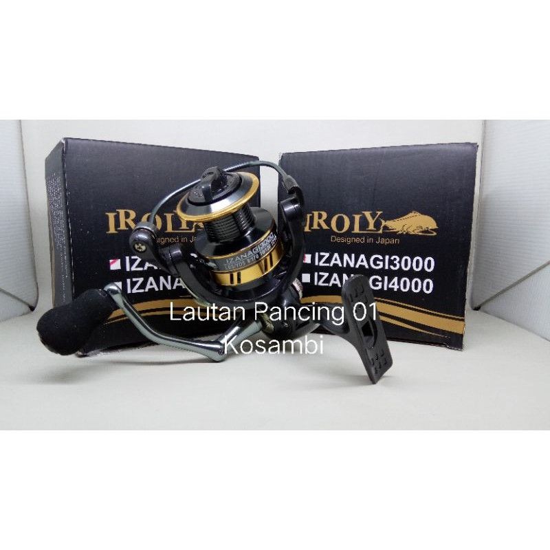 Reel Iroly Izanagi Power Handle 2000/3000/ Spinning Fishing Reel