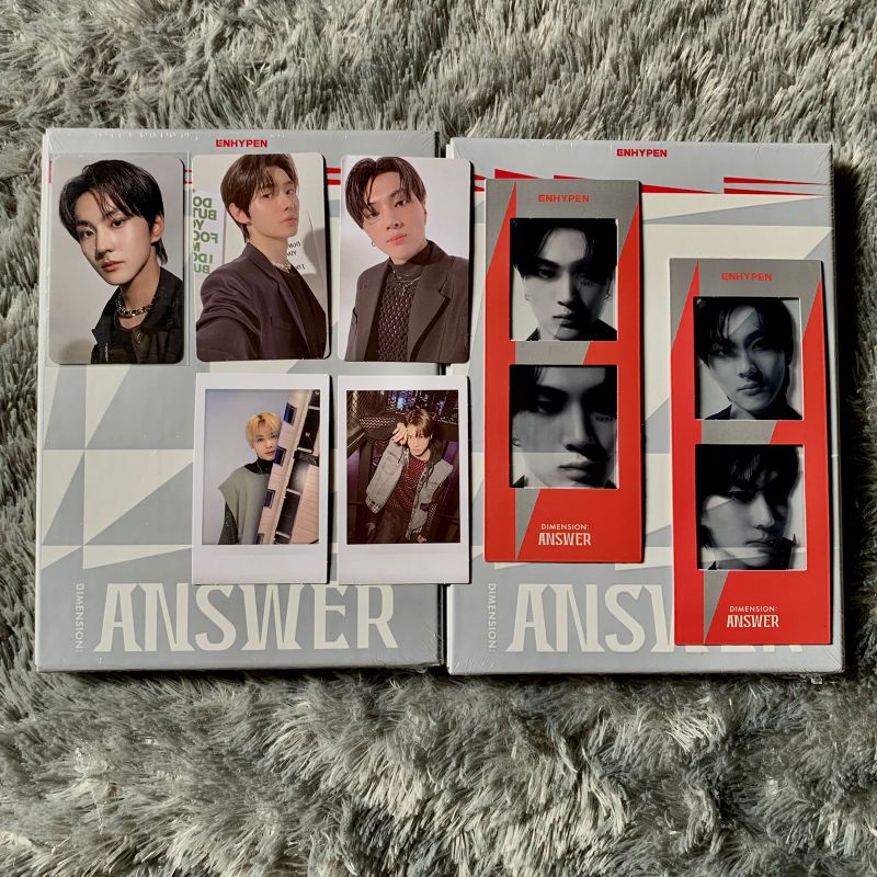 photocard pc album dilemma answer no versi jungwon jay ni-ki sunghoon jake