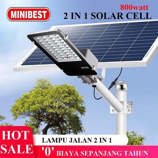 MB Lampu Jalan Solar Panel LED PJU 2in1 800watt & 600watt