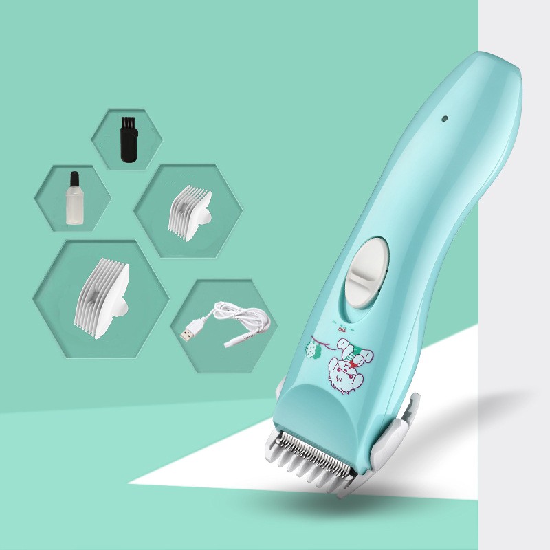 HIPPO LAND Kaikki Baby Hair Clipper Alat Cukur Rambut Bayi Anak Lengkap &amp; Mudah untuk Dicuci 140