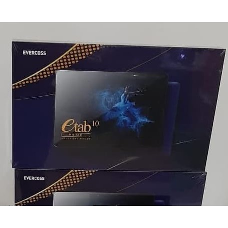 Tablet Evercoss ETab 10 Prime X9 3/32 - Ram 3 Rom 32 - Baru - Garansi Resmi - Hitam - Biru - Abu ABu
