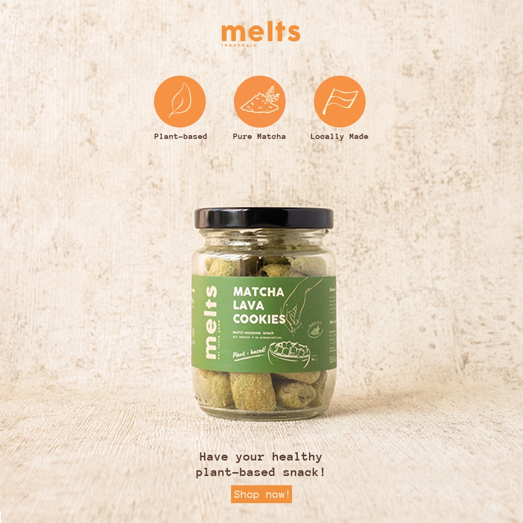 MELTS Matcha Lava Cookies Jar