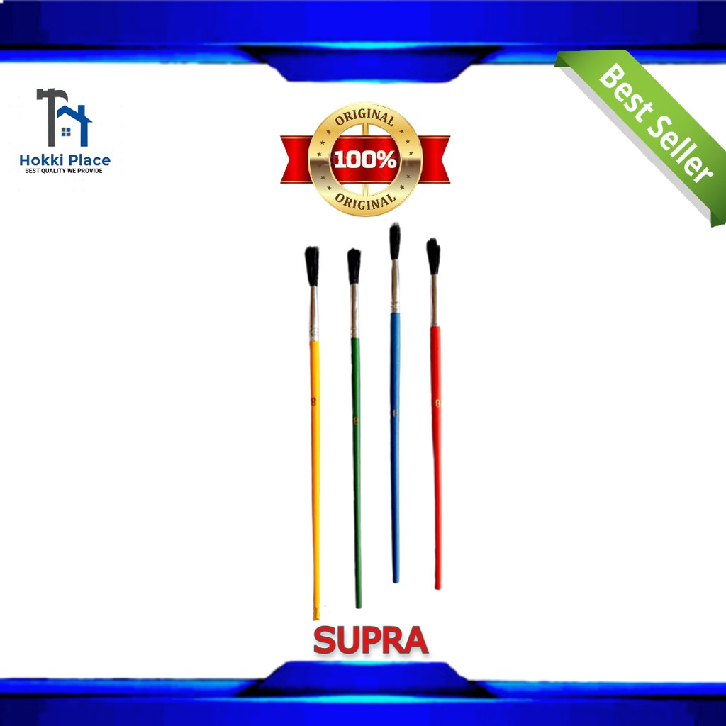 

KUAS LUKIS CAT AIR WARNA SUPRA 12 PCS.
