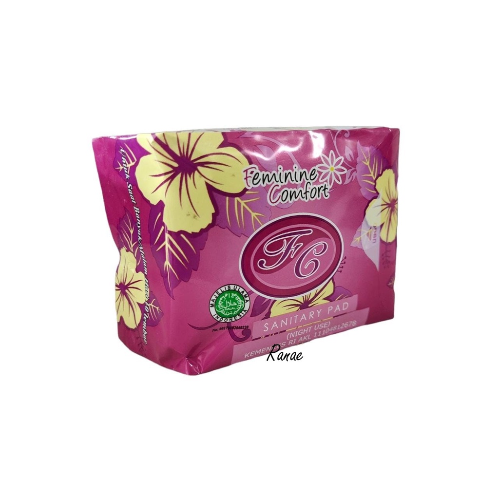 Ungu - Pembalut Herbal Avail Feminine Comfort Sanitary Pad