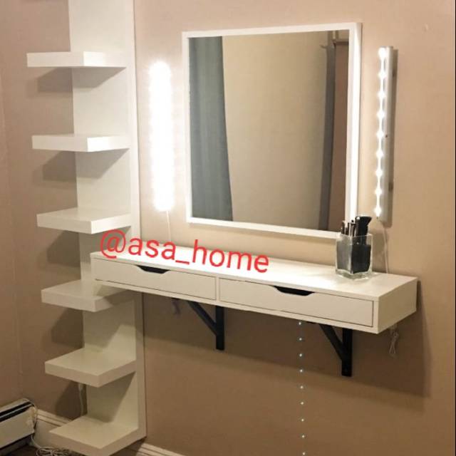 Rak dinding susun rak dinding serbaguna rak make up rak hias