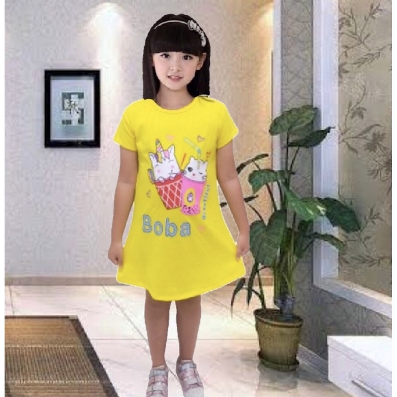 jooh/ daster / dress anak-anak 1-11 tahun / motif boba
