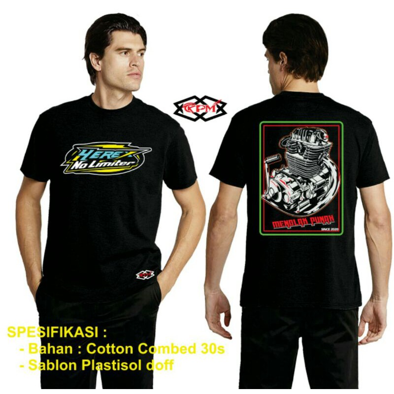 KAOS TSIRT BAJU MESIN MP/GL/CB kaos mesin