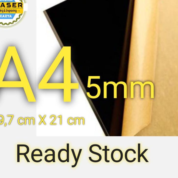 

Top Produk.. Akrilik Lembaran 5mm Hitam Ukuran A4