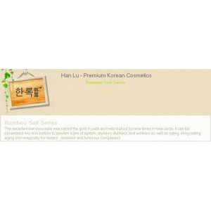 Bamboo salt invigorating mask by HanLu Korean Cosmetic