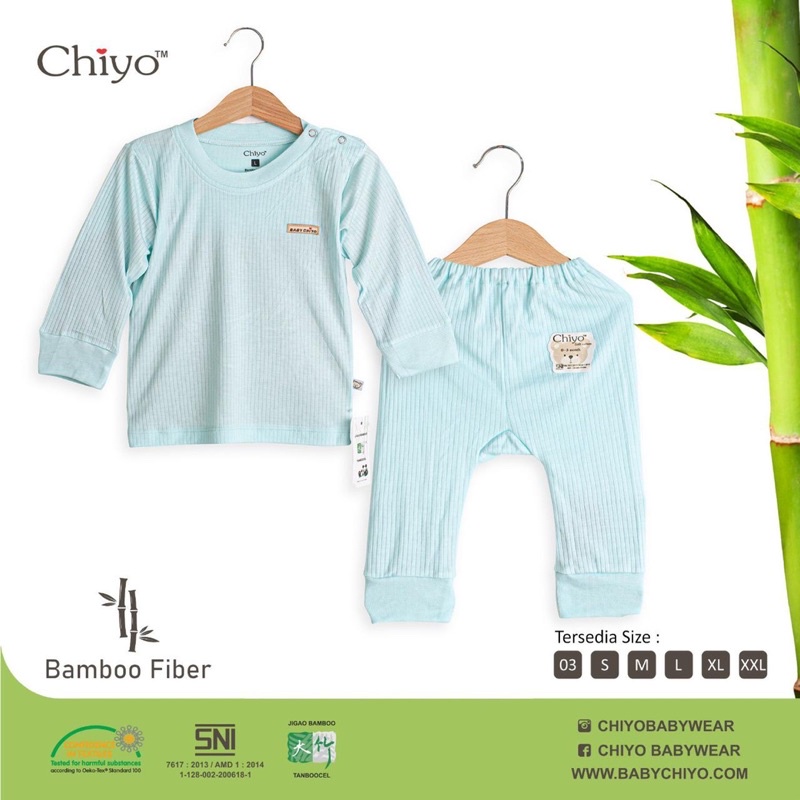 SETELAN CHIYO BAMBOO PANJANG SIZE XL &amp; XXL