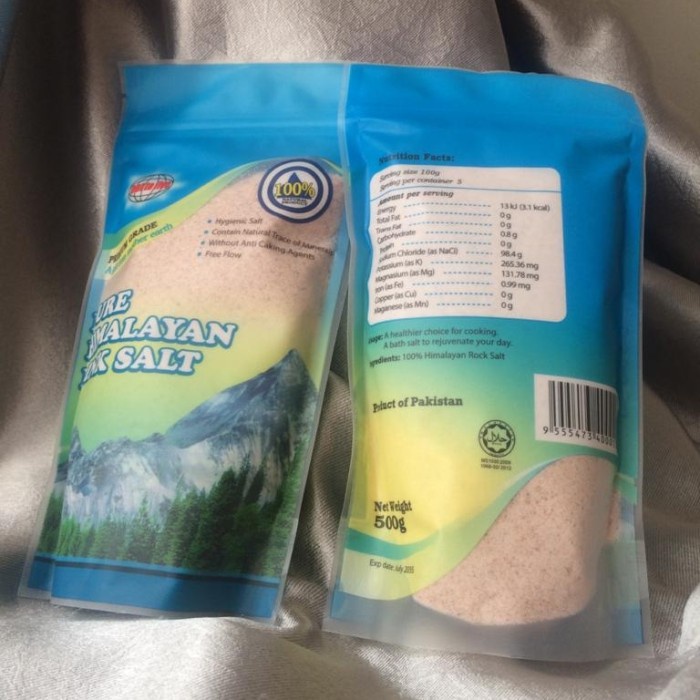 

Siap Kirim Pink Himalayan Salt || Garam Himalaya || Himsalt || Organic || 500Gr