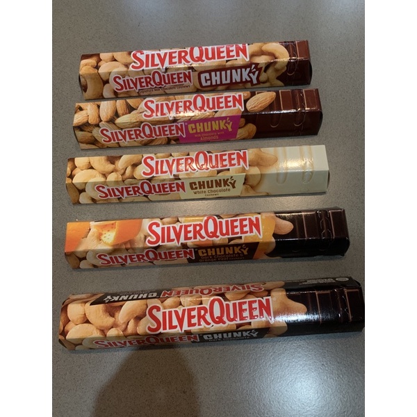 SILVERQUEEN CHUNKY BAR 95 GR - COKELAT SILVER QUEEN CHUNKY BAR 100 GRAM ( 1 PC )