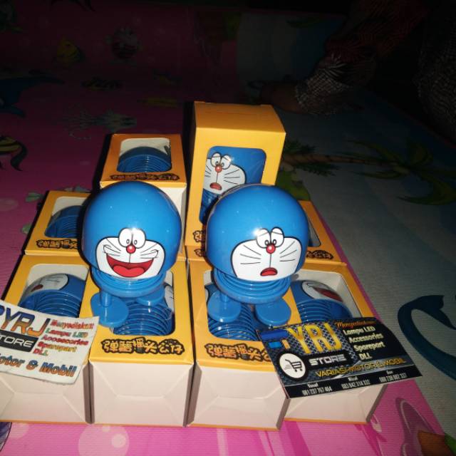 Spring doll & bebek helm non led