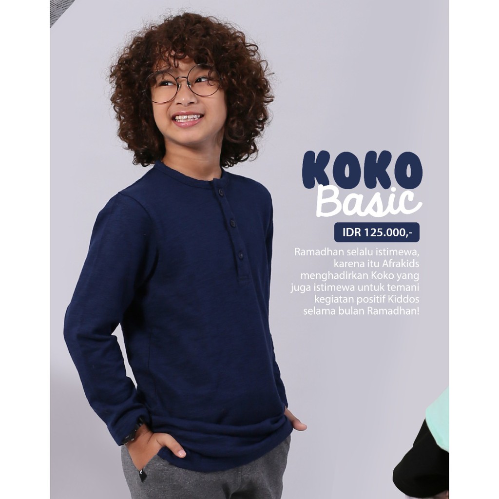 Koko Basic Afrakids KK001-NAVY