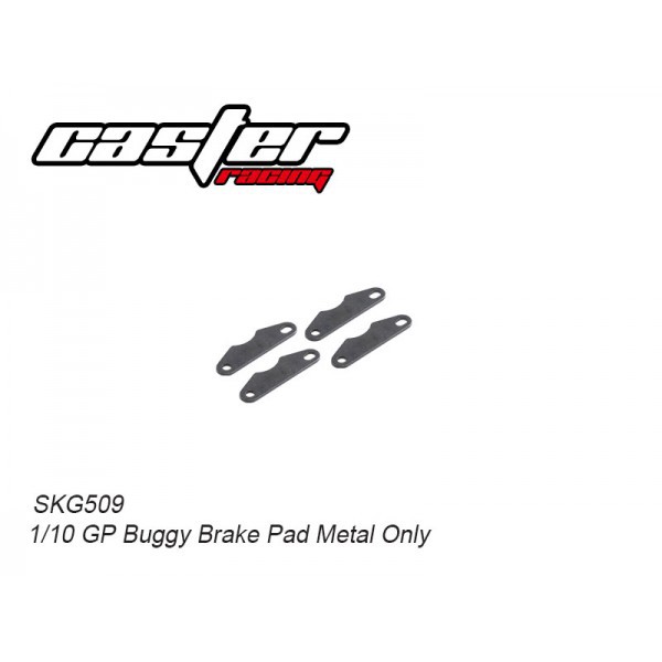 SKG509 Rc Car Caster Racing 1/10 GP BUGGY BRAKE PAD METAL ONLY