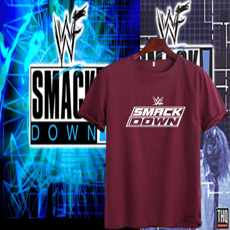 Kaos Logo Smack Down WWF Kaos pria