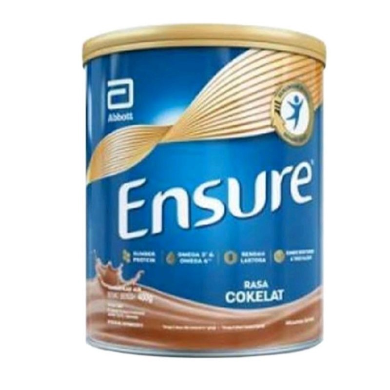 ENSURE Coklat 400 gram /susu Nutrisi Lansia Dewasa
