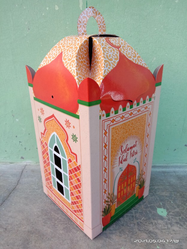 Idul Fitri, Box Lebaran, Packaging, Dus, Toples Box, Kotak - Tbif03 21  (20pc)