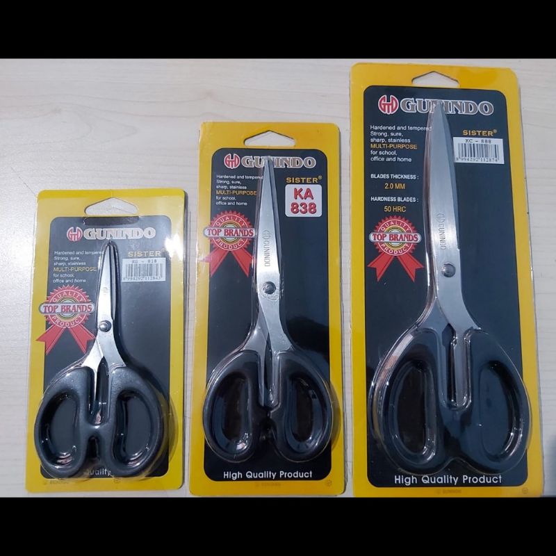 

Gunting Gunindo Stainless Steel Besar / Sedang