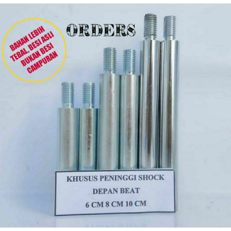 Peninggi Pangkon Tambahan Sambungan Suling Shock Skok Shok Sok Depan Beat Karbu Pop New Old E