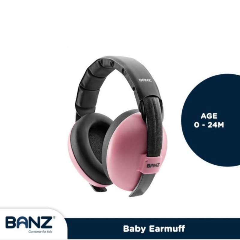 Banz Baby Earmuffs (0-2 Tahun) - Penutup Telinga Bayi