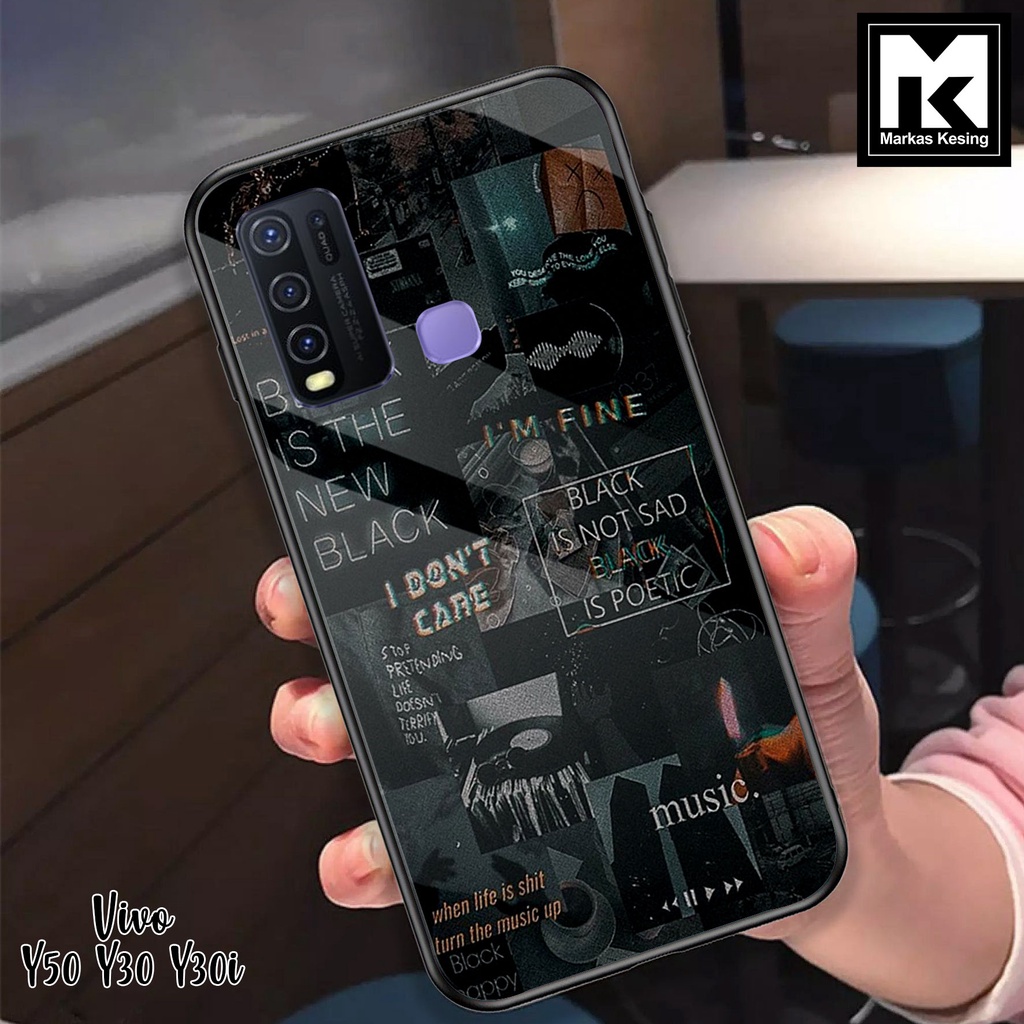 Case Vivo Y30 Y30I Y50 - Casing Vivo Y30 Y30I Y50 - ( Aesthetic ) - Case Hp - Casing Hp - Softcase V