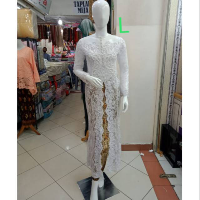 Kebaya akad murah kebaya payet jepang bahan brukat bagus