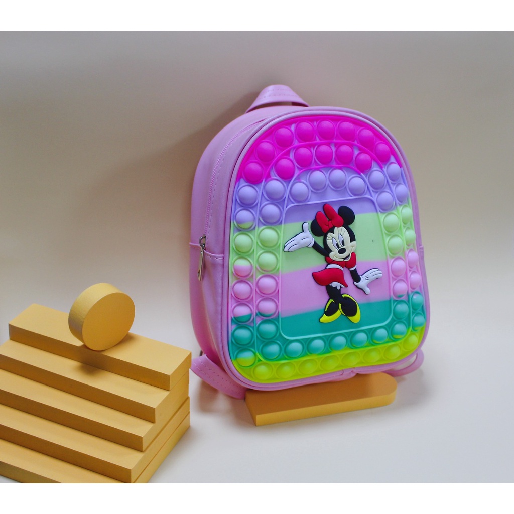 PX 775 B Tas Ransel Pop It Ukuran Besar - Tas Silikon Ransel - Tas Ransel anak - Tas Import - Tas Ransel Anak Paud - Tas Anak TK