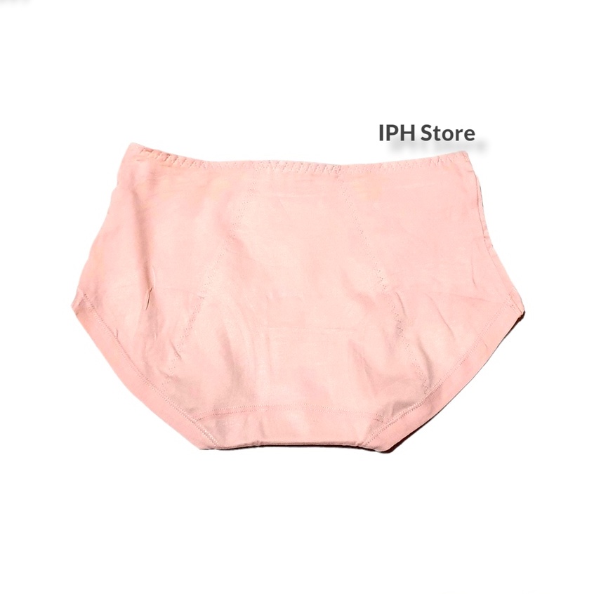 Celana Dalam / Underwear Menstruasi Wanita Elena 9397 (Tinggi 23cm, Lebar Pinggang 29cm, Lingkar Pinggang 58cm, Bahan Katun, Midi)