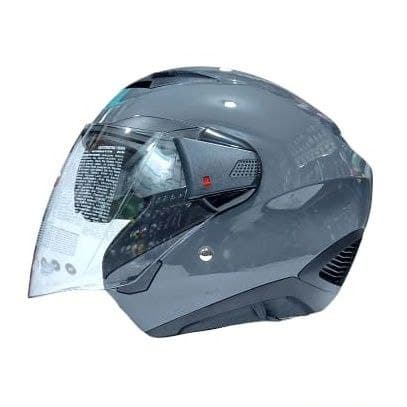 Helm Zeus ZS611 ZS 611 ZS-611 Half Face GREY