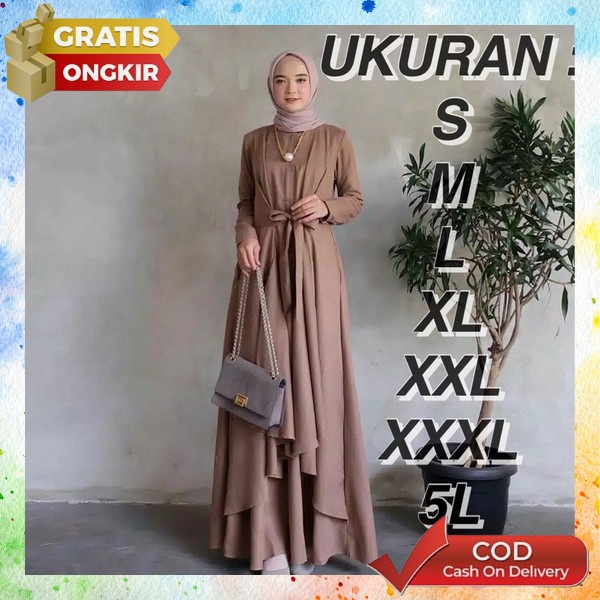Games Ibu Ibu Big Size Jumbo Bsju Lebaran Ibu2 Mewah Elegan Baju Gaun Pesta Kondangan Gamus Cwe Dewa