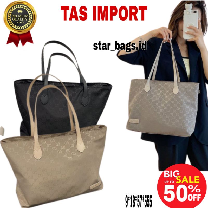 Tas Tote Import Terbaru Tas Jinjing wanita Tas Wanita Branded Tas Import Wanita Besar Tote bag Tas H