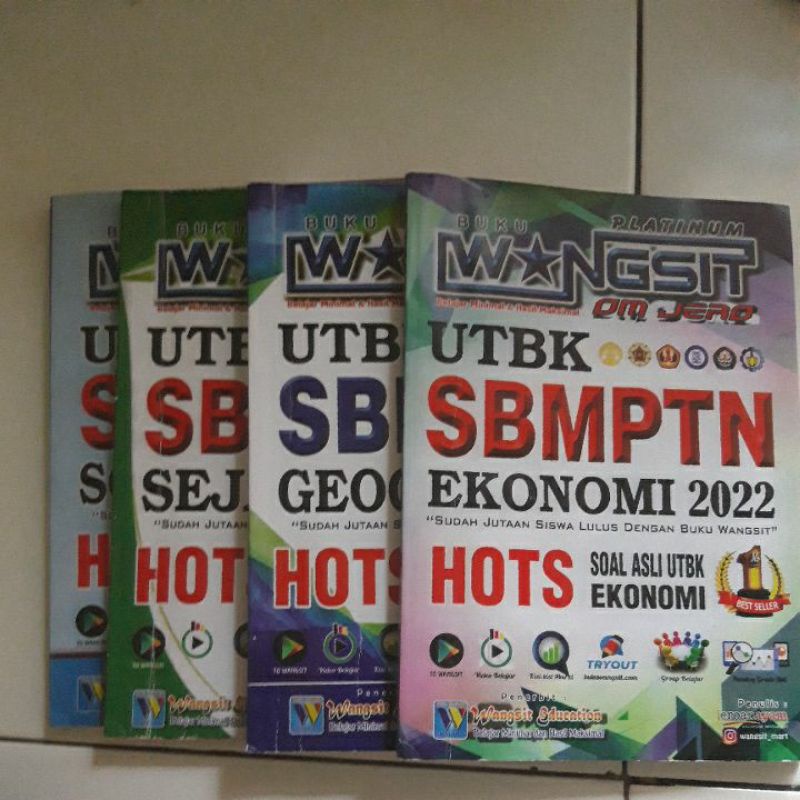 

Buku SBMPTN SOSHUM "WANGSIT Platinum" Om Jero