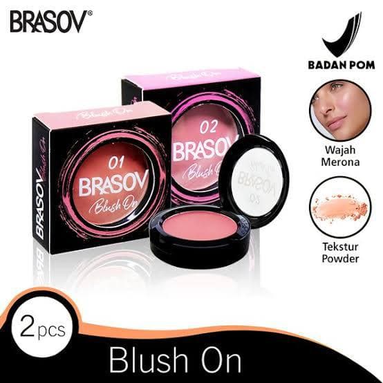 BRASOV Blush On Matte | pemerah pipi mate