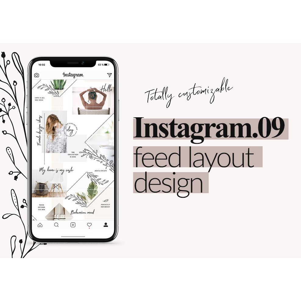 Instagram09 Feed Layout Desain Shopee Indonesia