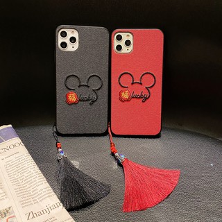 Case Silikon Gambar Mickey Mouse 3D untuk iPhone 6 7 8