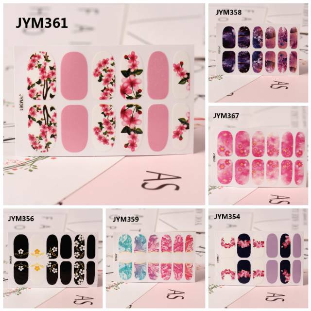 Nail Sticker kuku siker kuku nailart